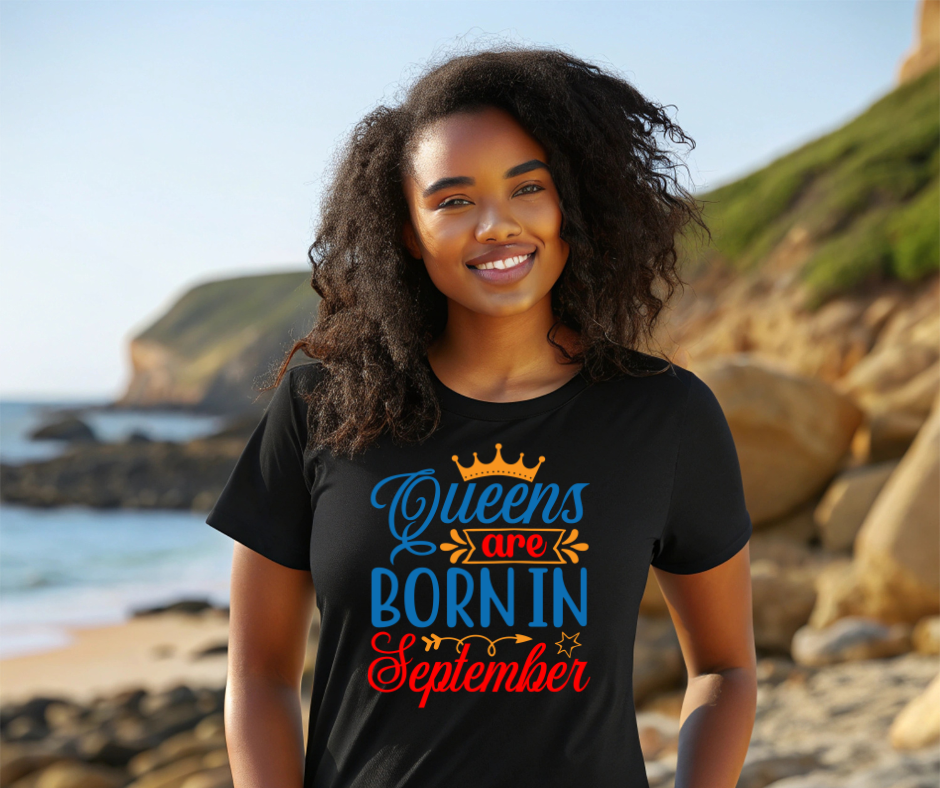 Queens Are Born in September Tee