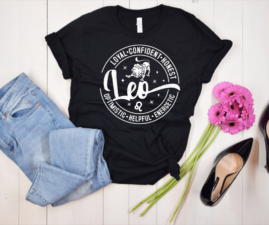 Leo Facts T-Shirt – Bold, Fiery, Unapologetically You