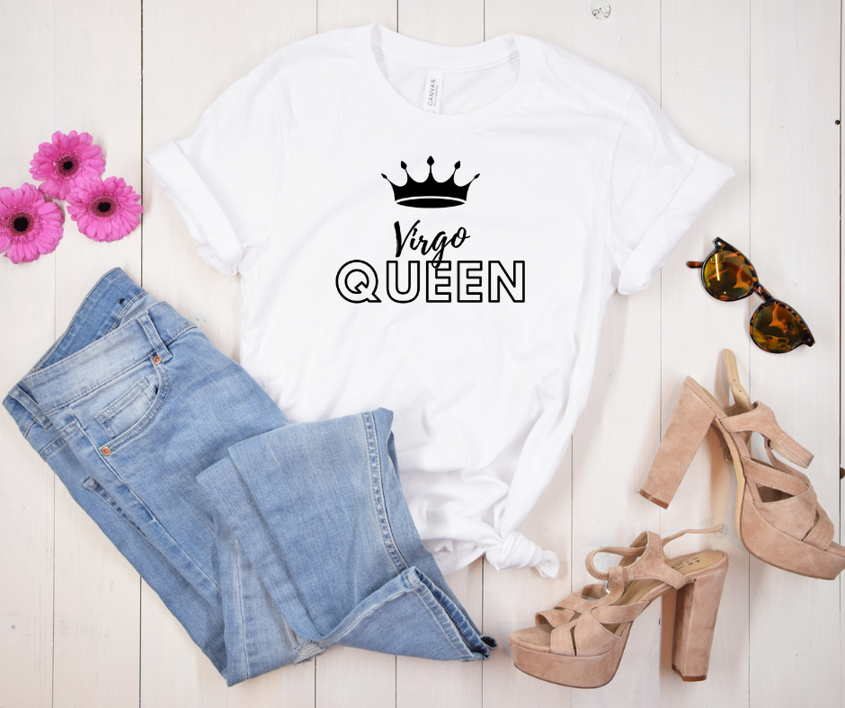 Product Description: "Virgo Queen" Tee