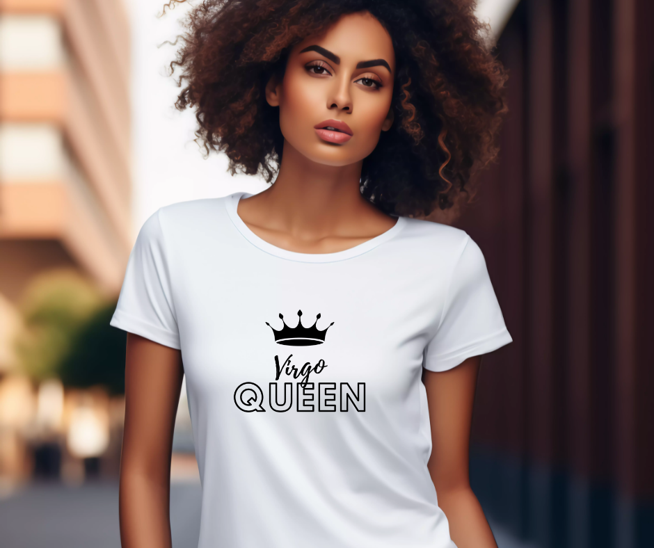 Product Description: "Virgo Queen" Tee