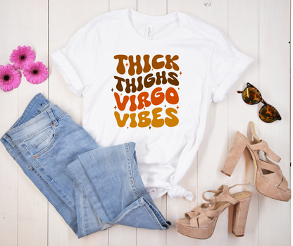 Thick Thighs Virgo Vibes Tee