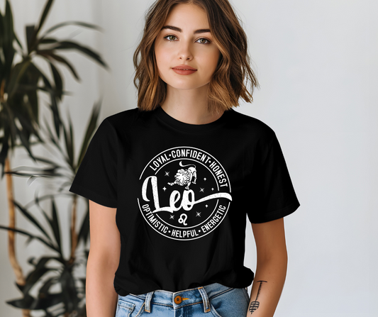 Leo Facts T-Shirt – Bold, Fiery, Unapologetically You