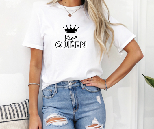 Product Description: "Virgo Queen" Tee