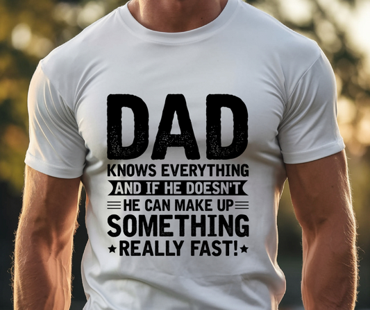 “Dad Knows Everything” T-Shirt