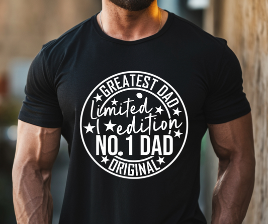 “Limited Edition Greatest Dad” Tee