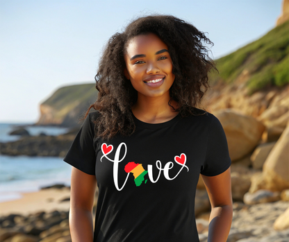 Love & Juneteenth Africa Graphic Tee