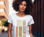 Juneteenth Flag Tee