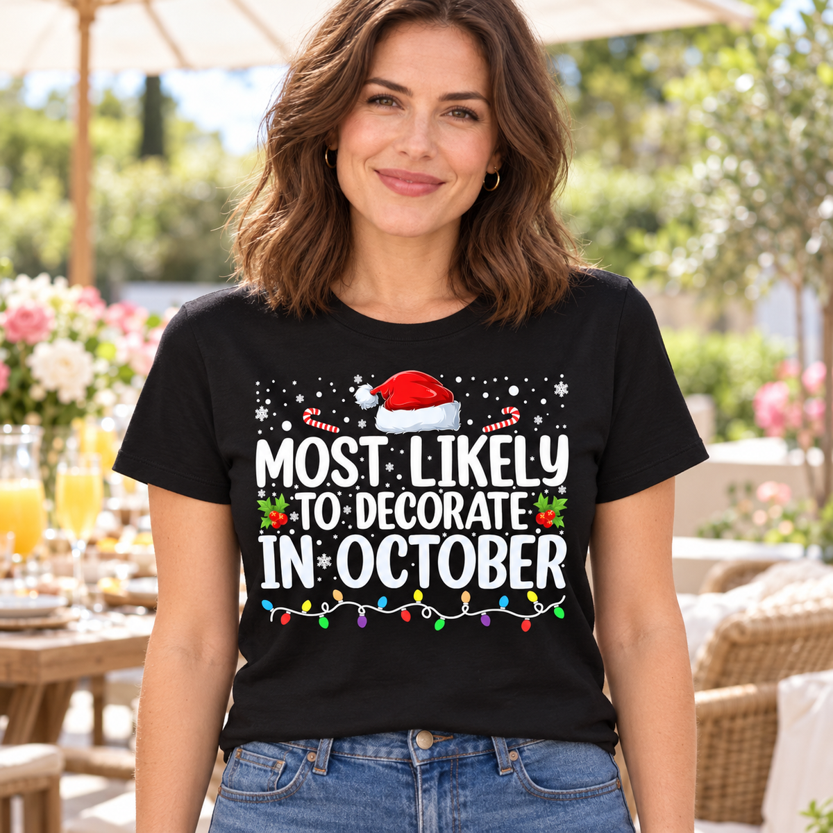 Most Likely to Decorate in October Tee