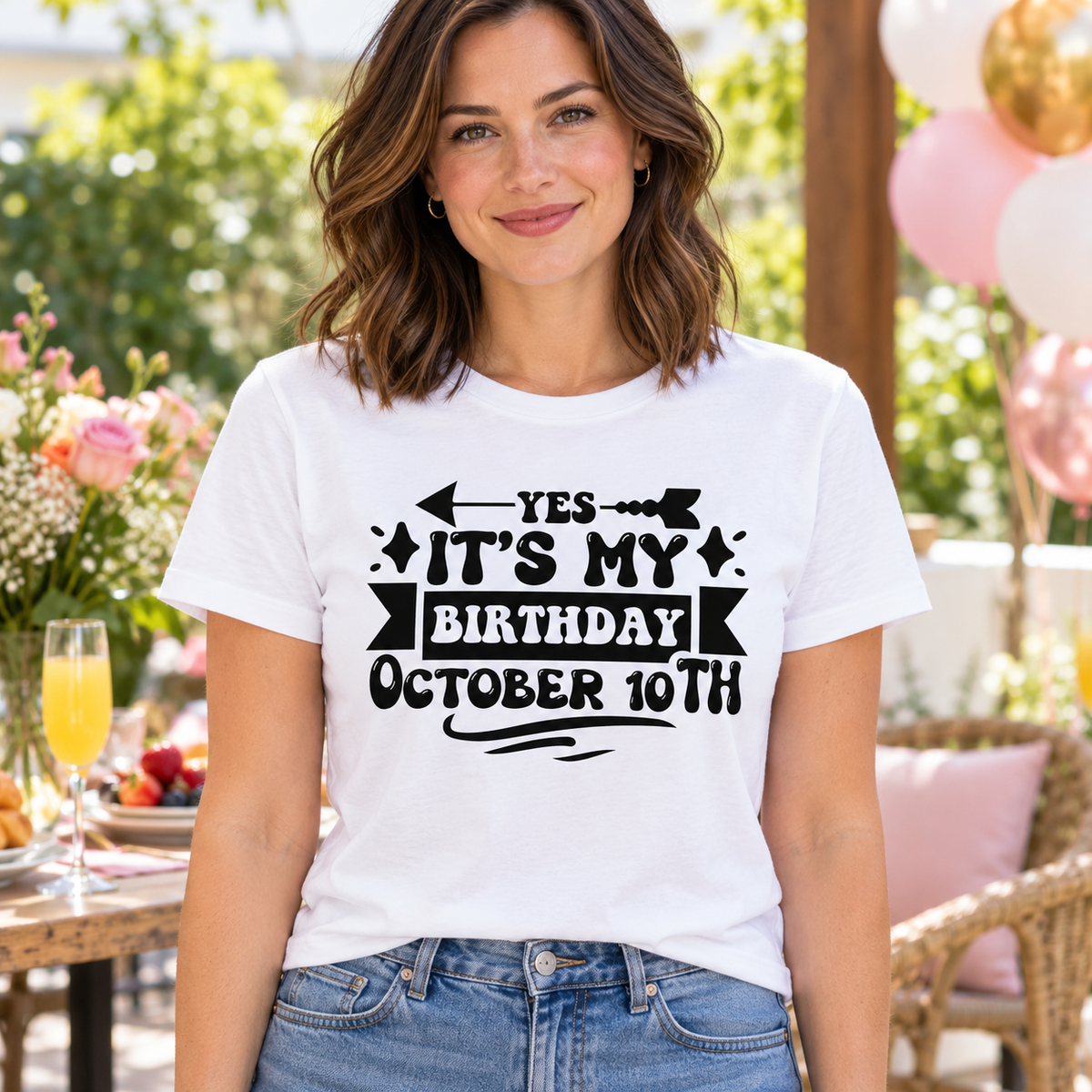 Yes, It’s My Birthday – October 10th Tee
