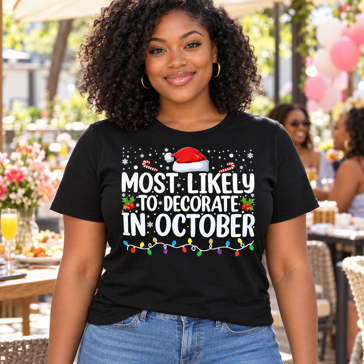 Most Likely to Decorate in October Tee
