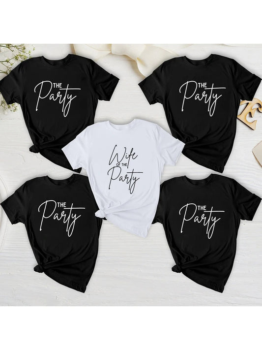 Wife of The Party & Team Bride Tee