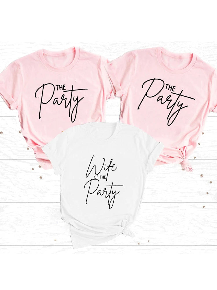 Wife of The Party & Team Bride Tee