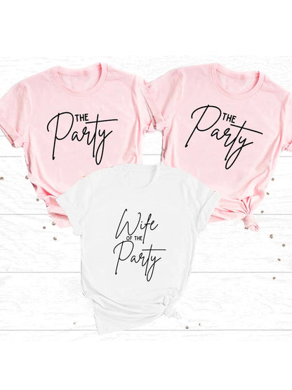 Wife of The Party & Team Bride Tee